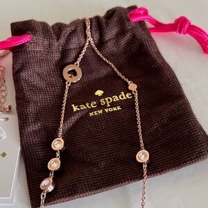 Kate Spade Rose Gold Necklace
